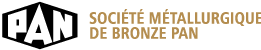 Société métallurgique de bronze pan Logo